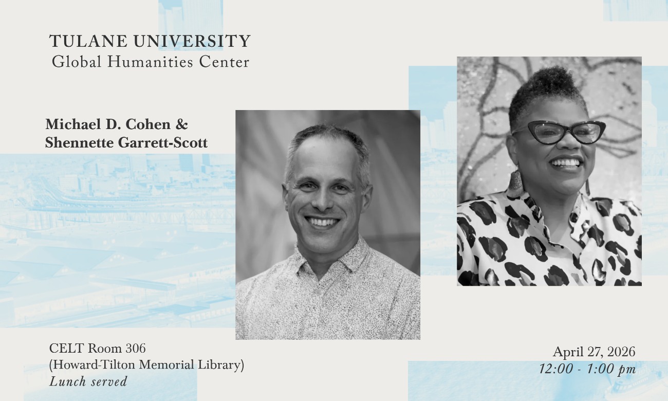 Performing Arts at Tulane University, Mon, Apr 27 2026, 12 - 1pm