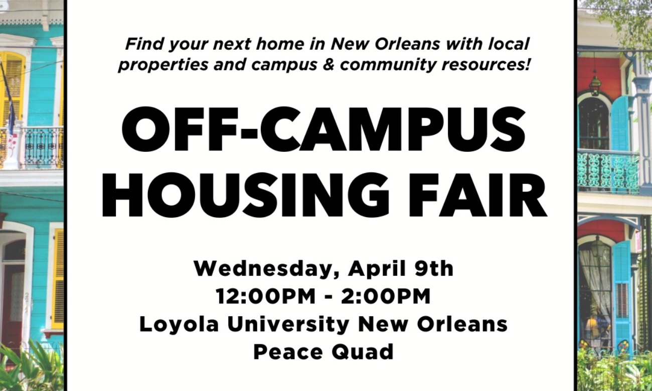 Spring 2025 Off-Campus Housing Fair illustration