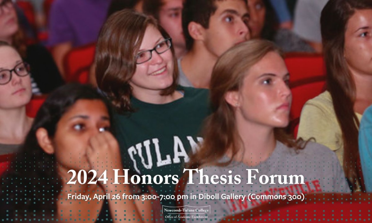 2024 Honors Thesis Forum illustration