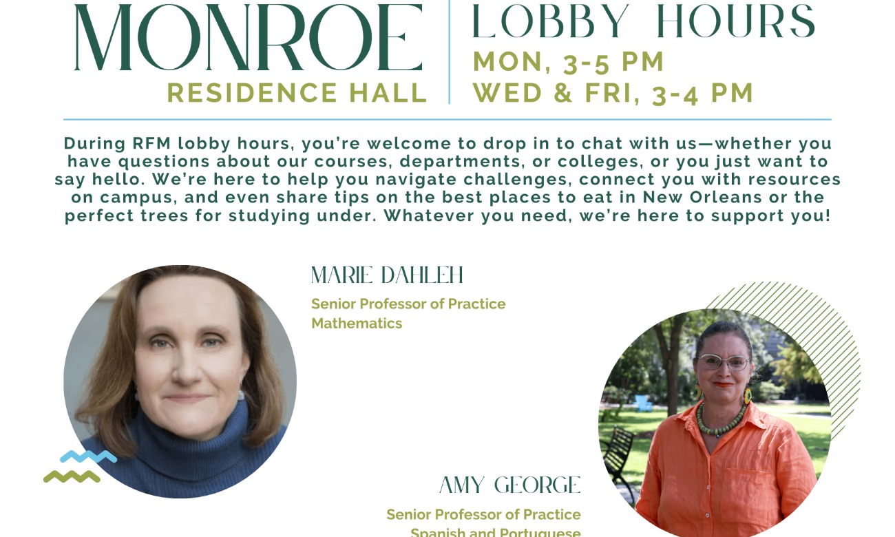 Monroe Lobby Hours illustration