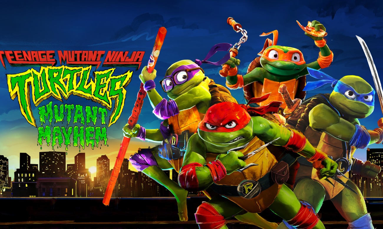 LBC Movie Night in the Village Theater | Teenage Mutant Ninja Turtles: Mutant Mayhem (2023) illustration