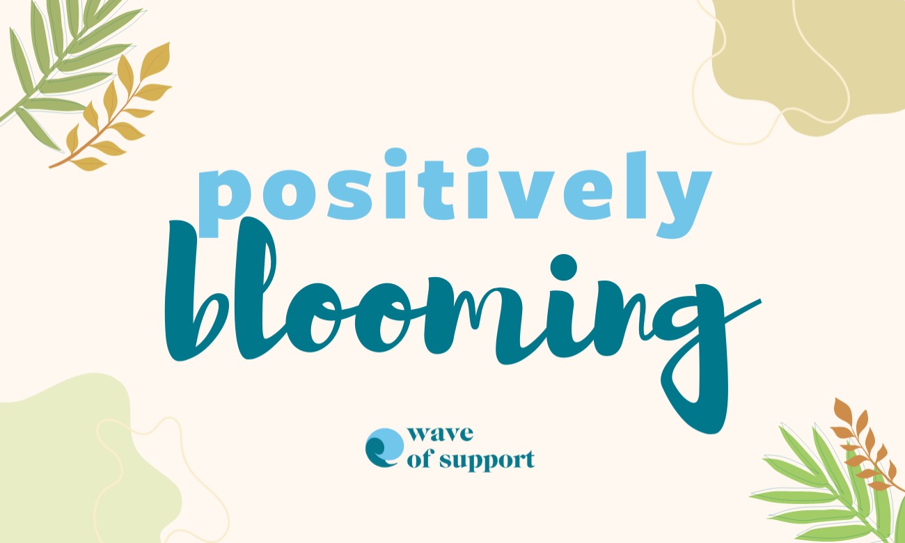 Positively Blooming illustration