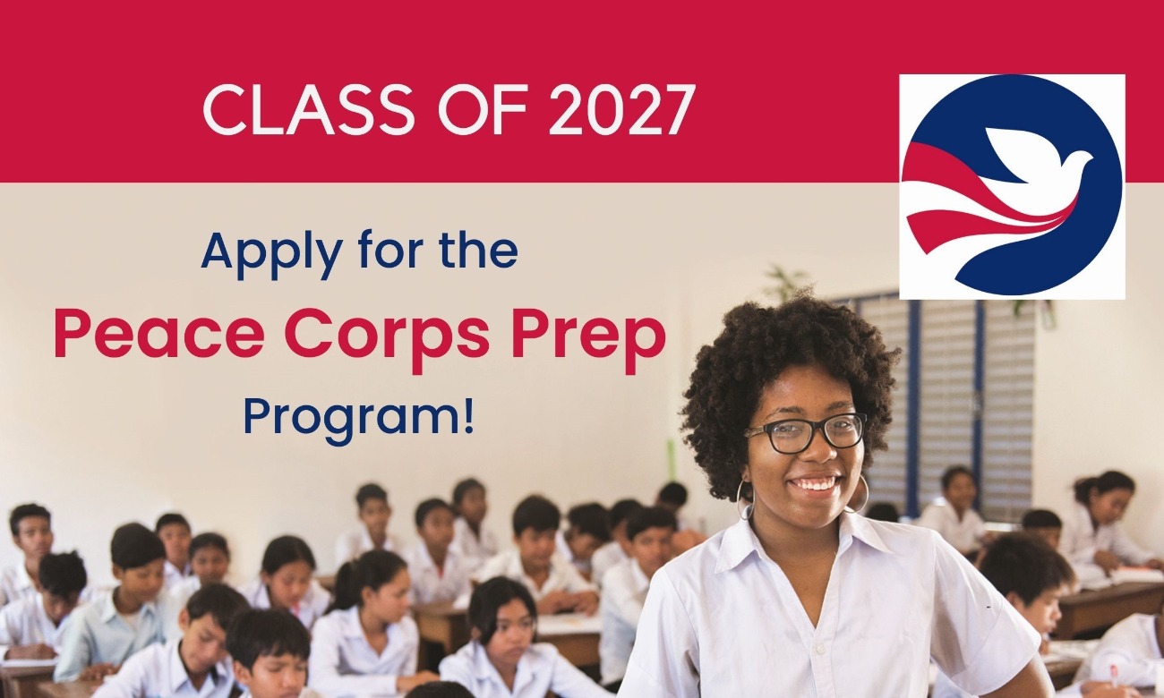 Peace Corps Prep Application Deadline illustration