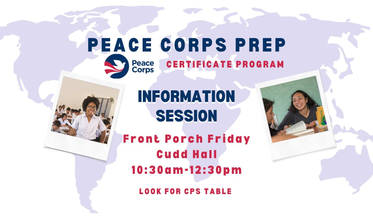 Peace Corps Prep Info Session illustration