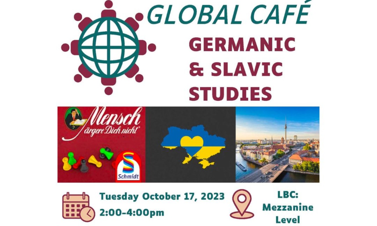 Global Cafe: German and Slavic Studies illustration