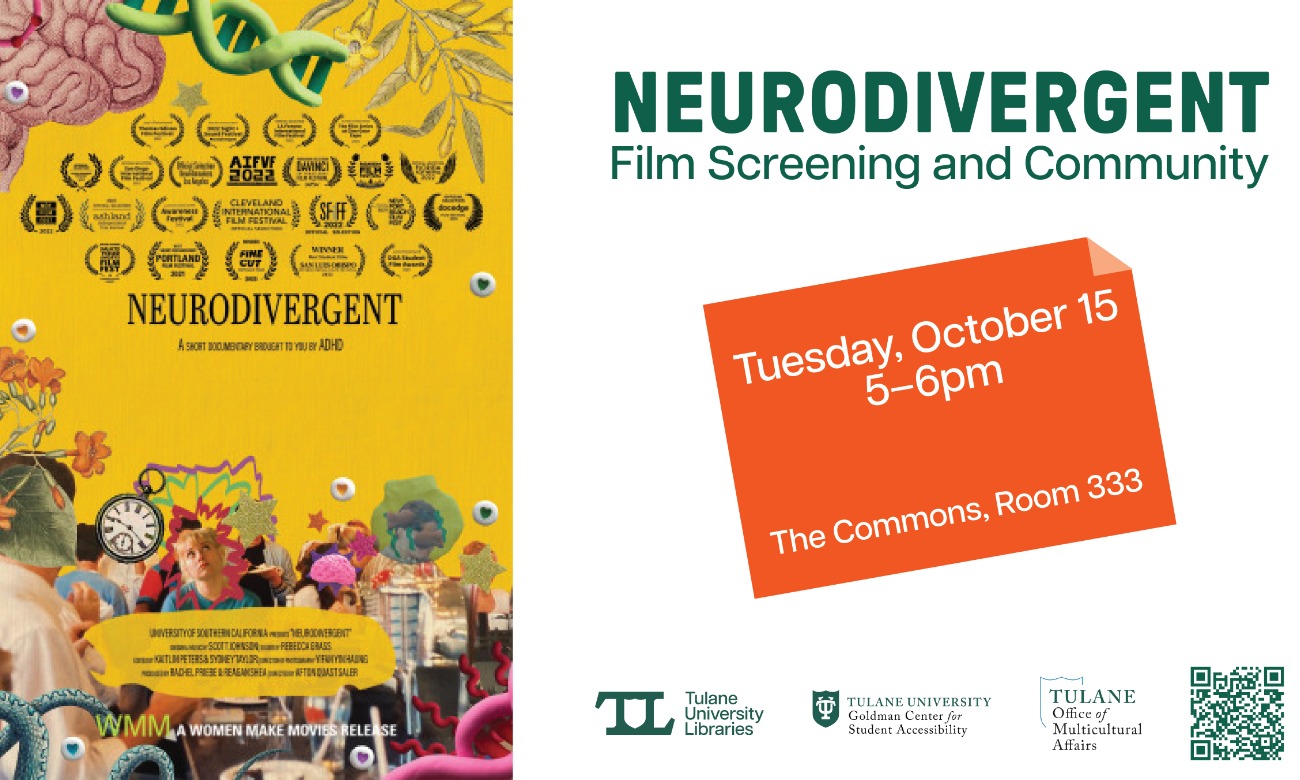 Neurodivergent: Film Screening and Community illustration