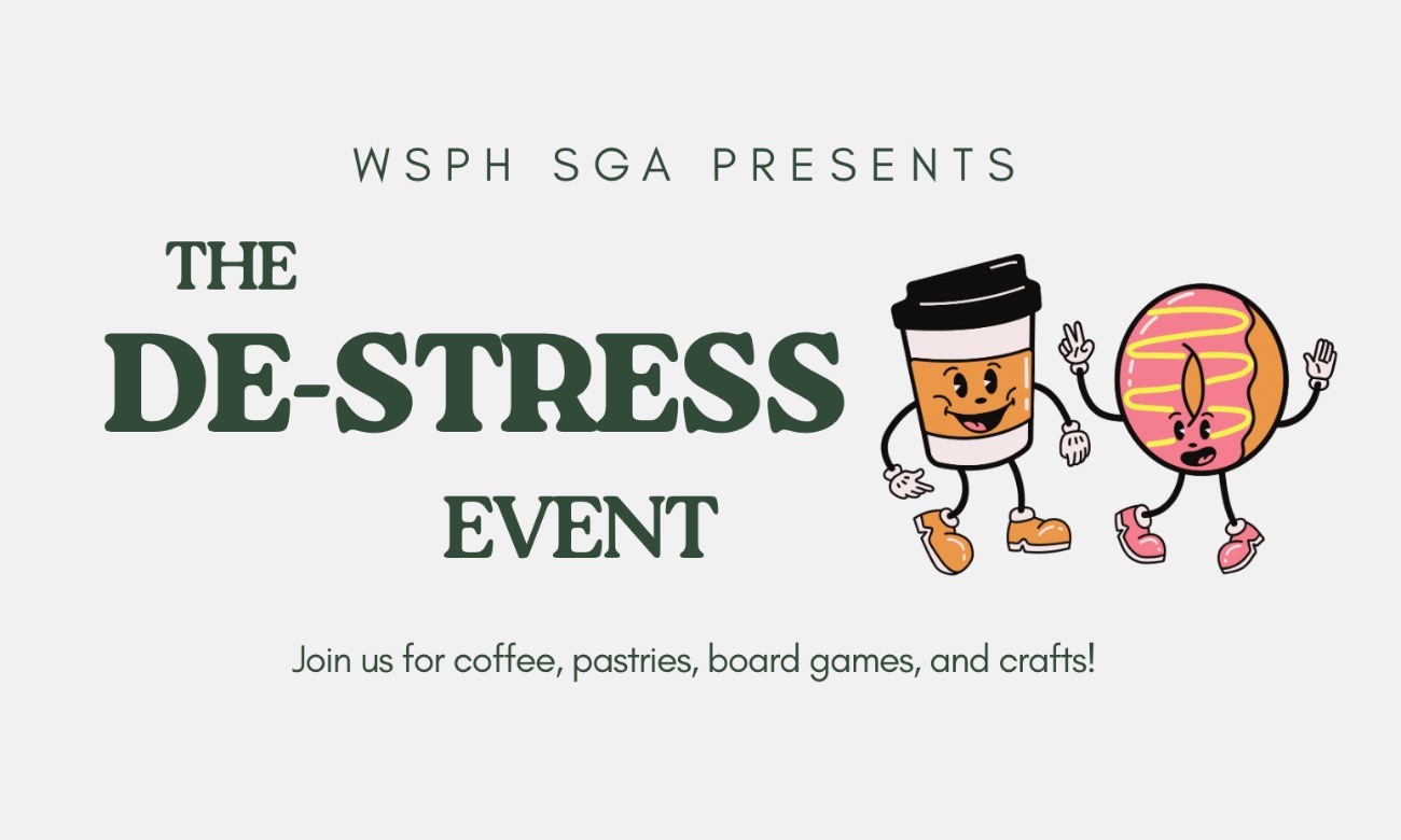 WSPH SGA De-stressing Event illustration