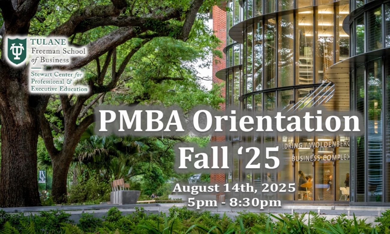 PMBA Orientation - Fall '25 illustration