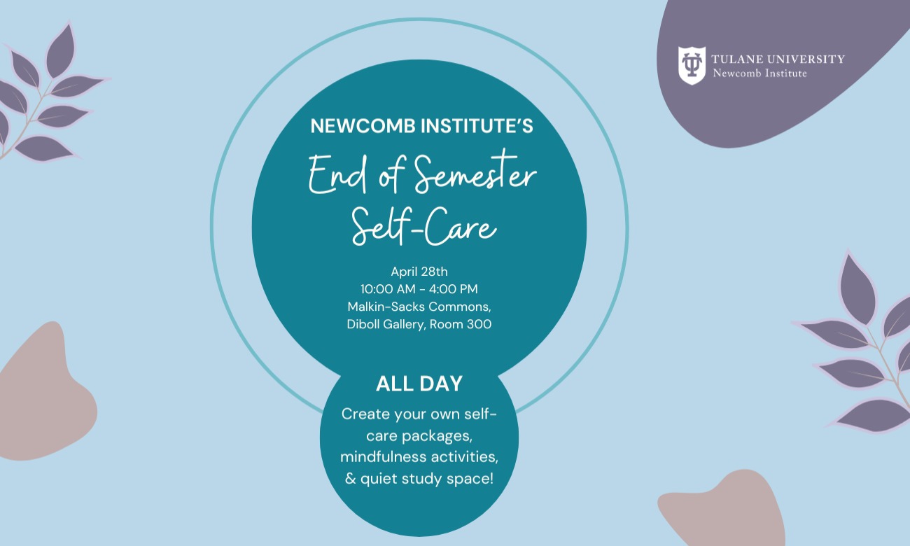End of Semester Self-Care Event  illustration