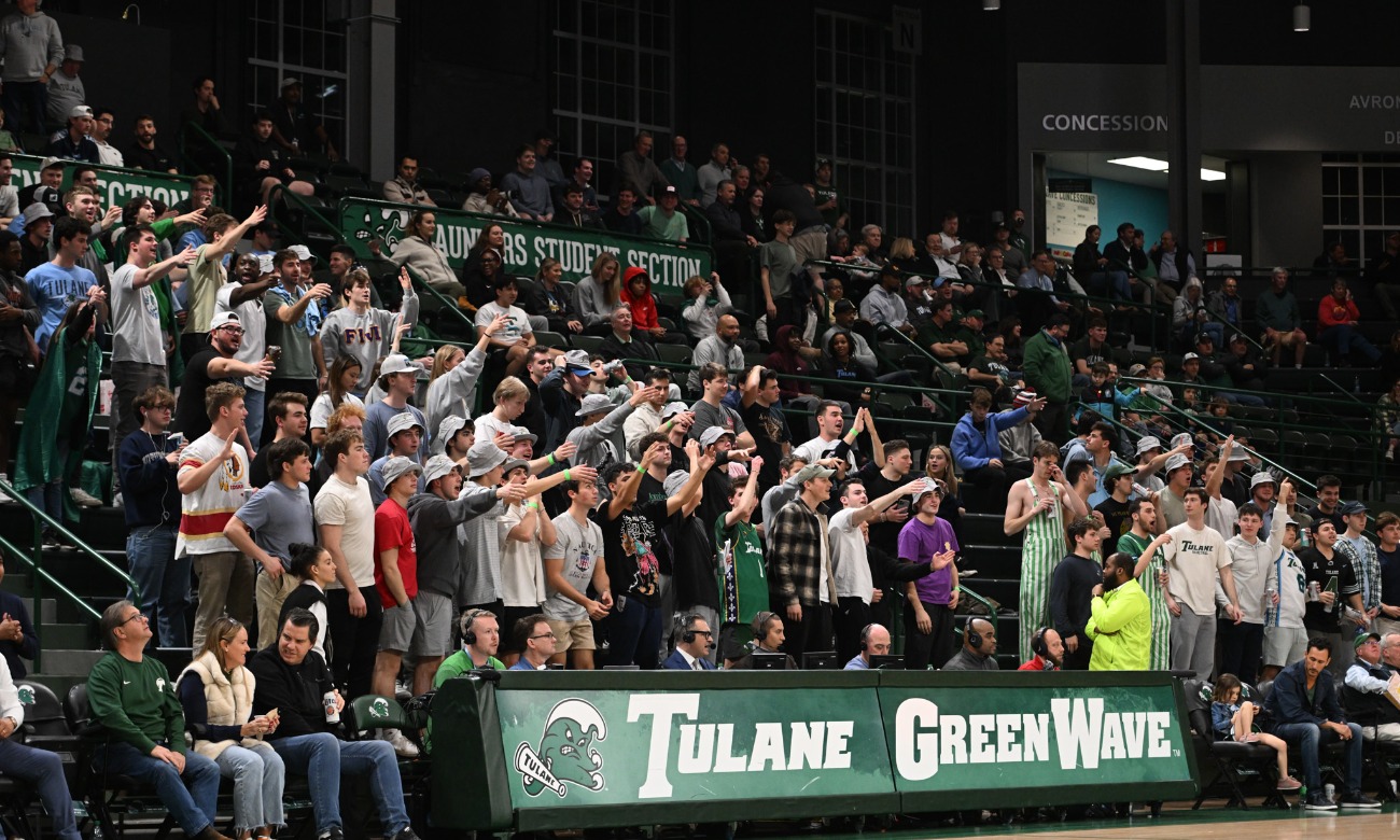 Tulane Women's Basketball at Home vs University of Memphis illustration