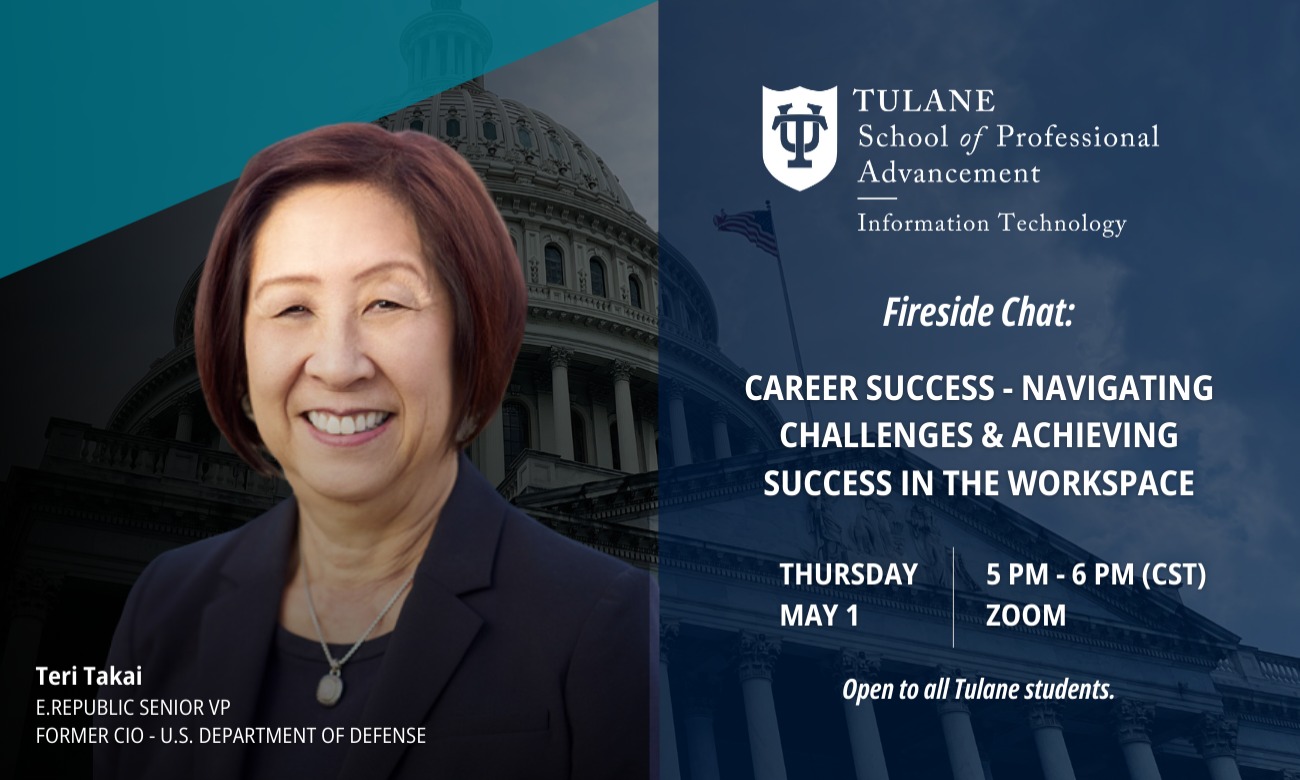Career Success Virtual Fireside Chat illustration