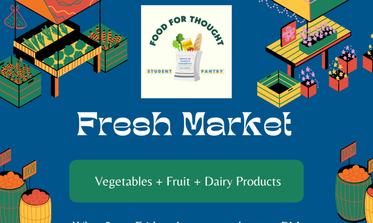 Food For Thought Student Pantry Fresh Market  illustration