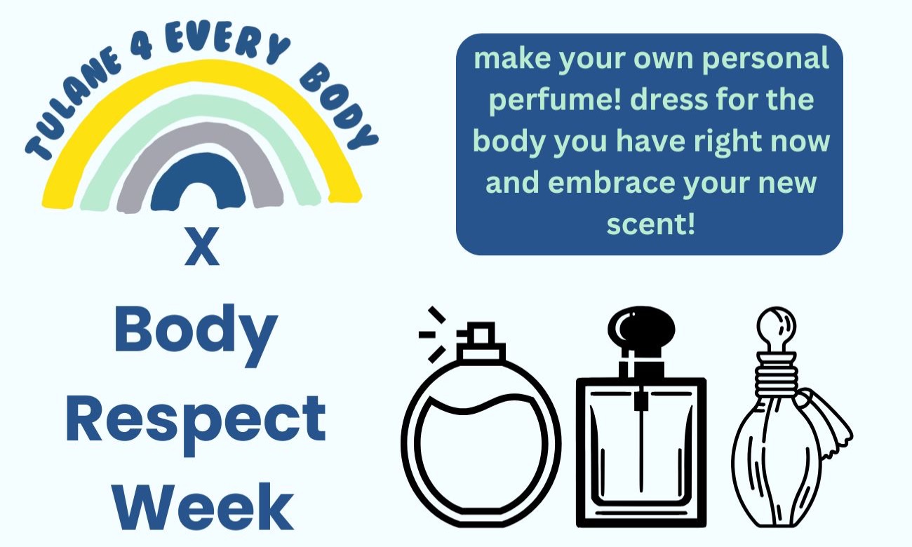 TU4EB x Body Respect Week Perfume Making illustration