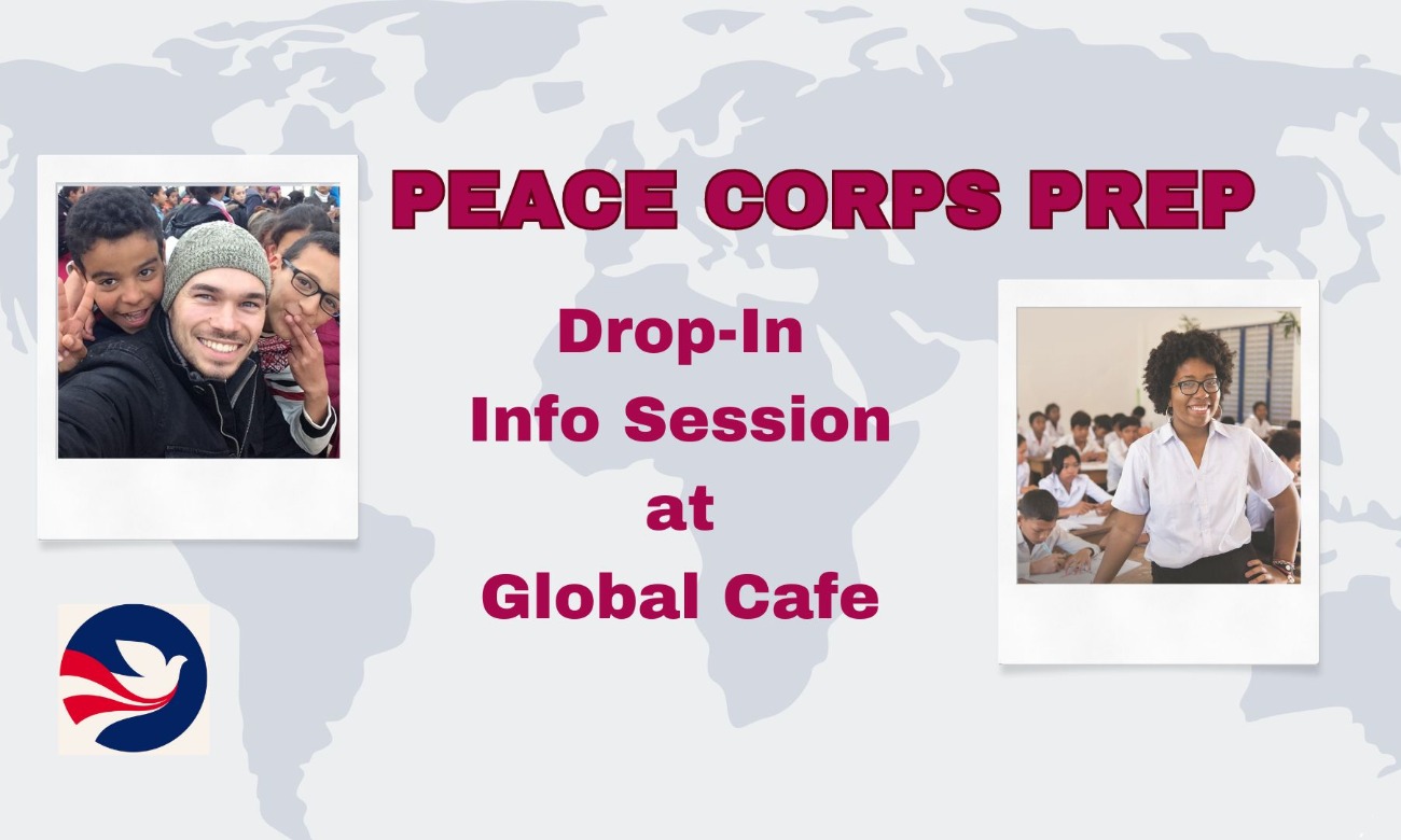 Peace Corps Prep at the Global Cafe illustration