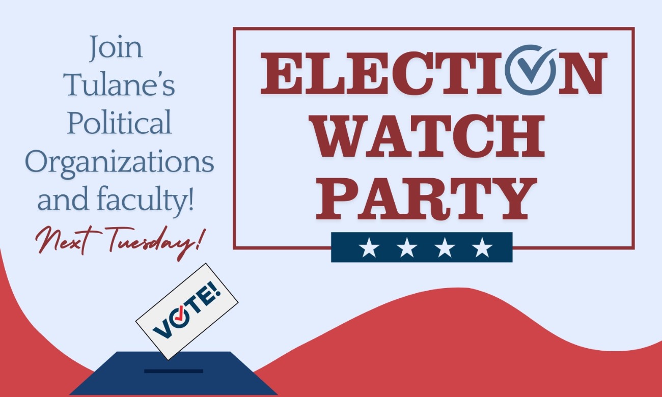 Election Night Watch Party  illustration