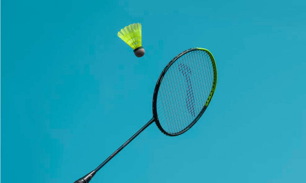 Badminton Battle  illustration