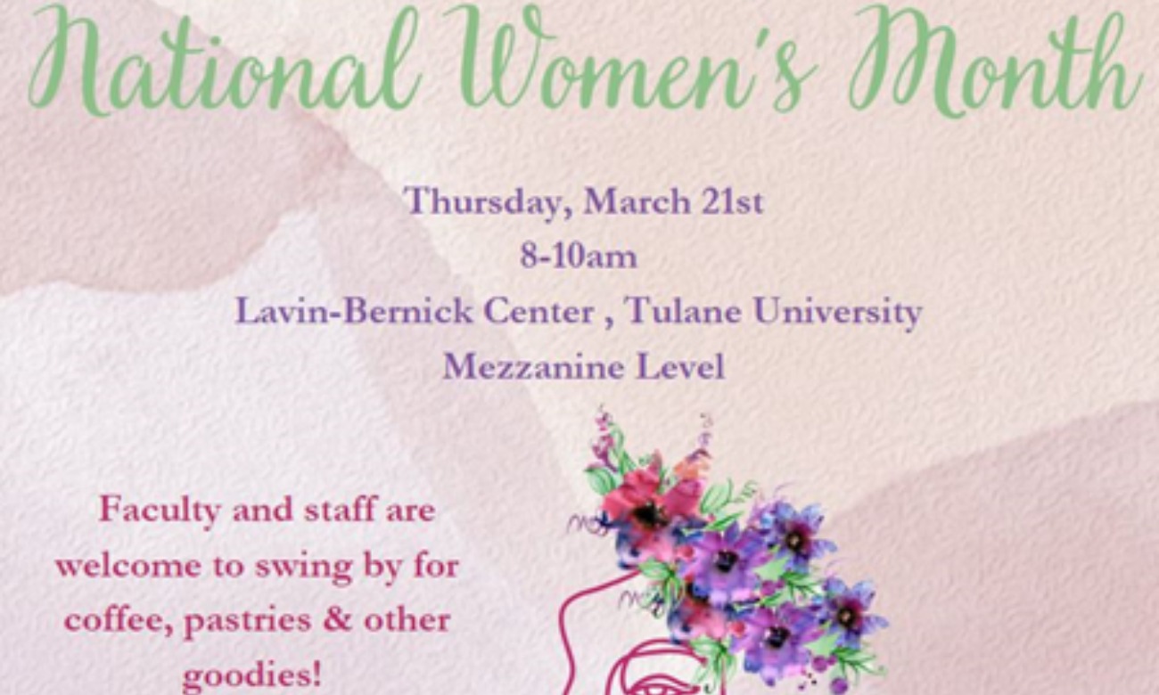 National Women's Month Celebration illustration