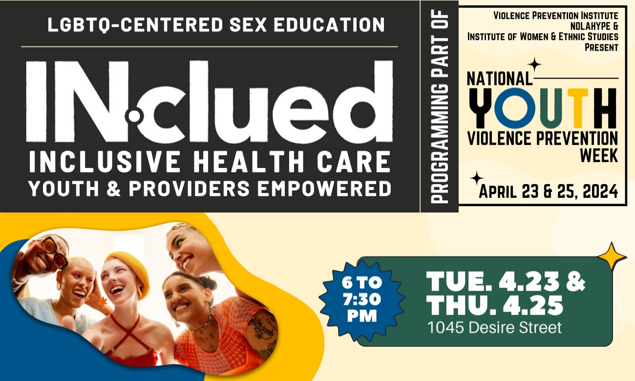 IN·clued: LGBTQ+ Centered Sex Education (ages 14 to 19) illustration