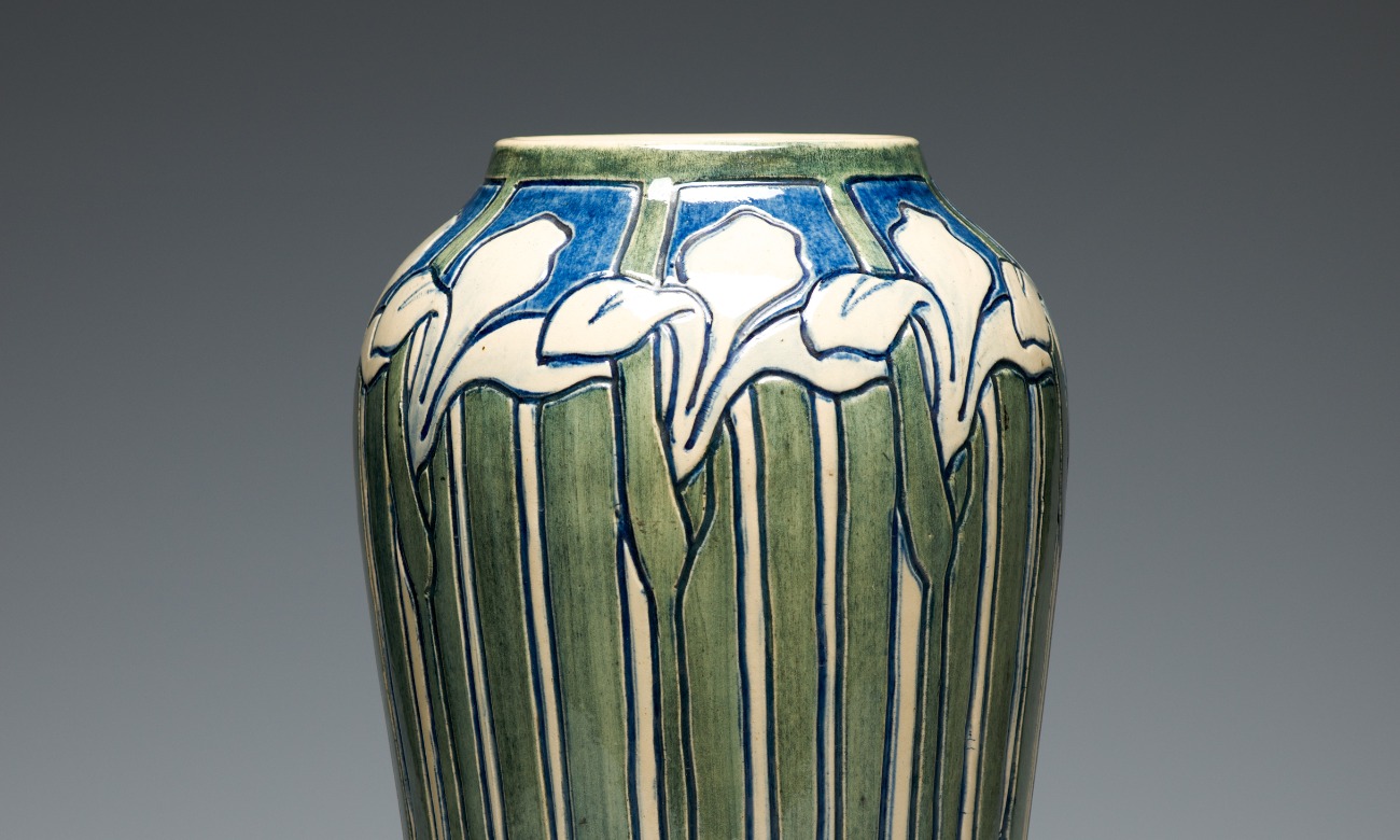 Newcomb Pottery: Open Storage  illustration