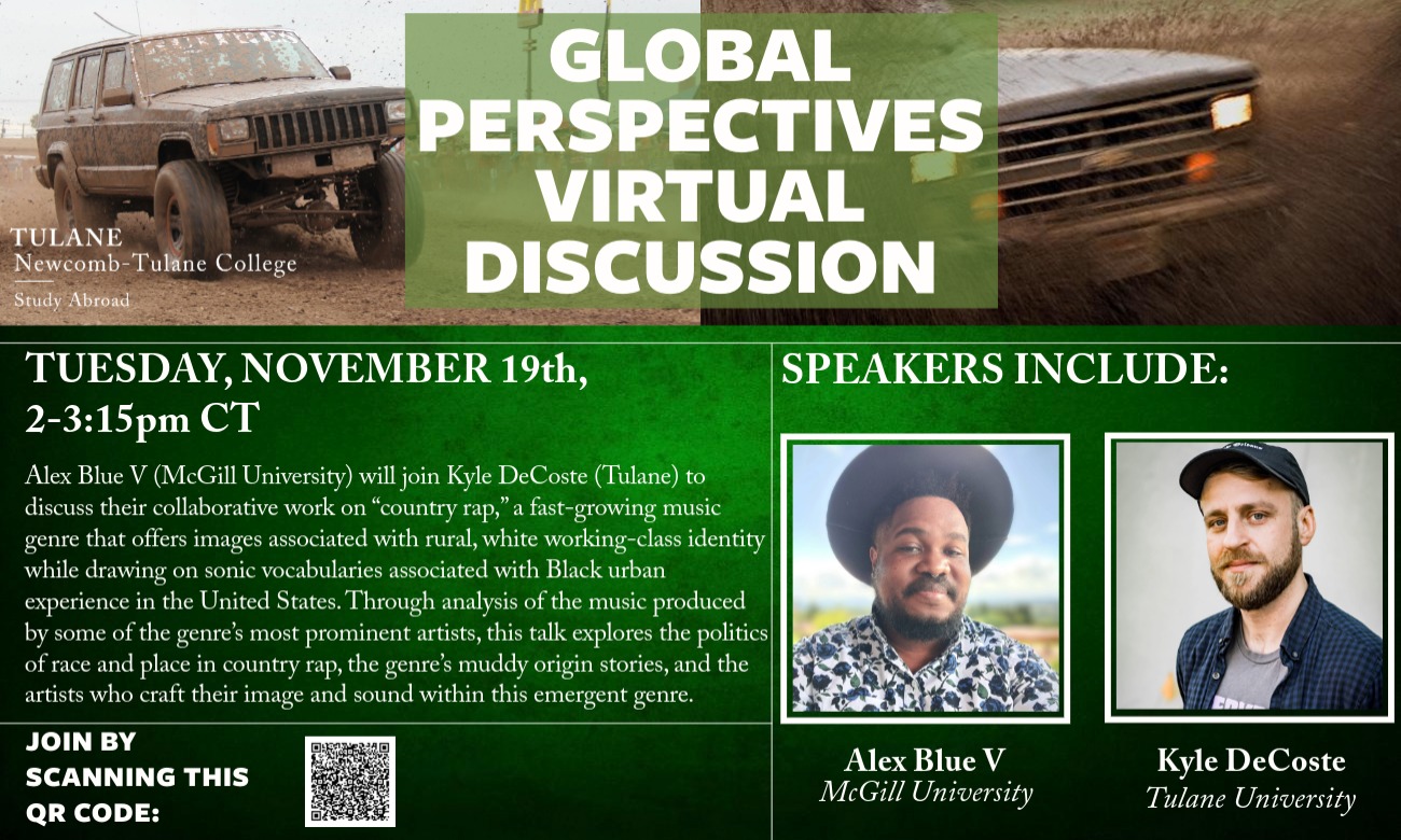 Country Rap - A Global Perspectives Virtual Discussion illustration