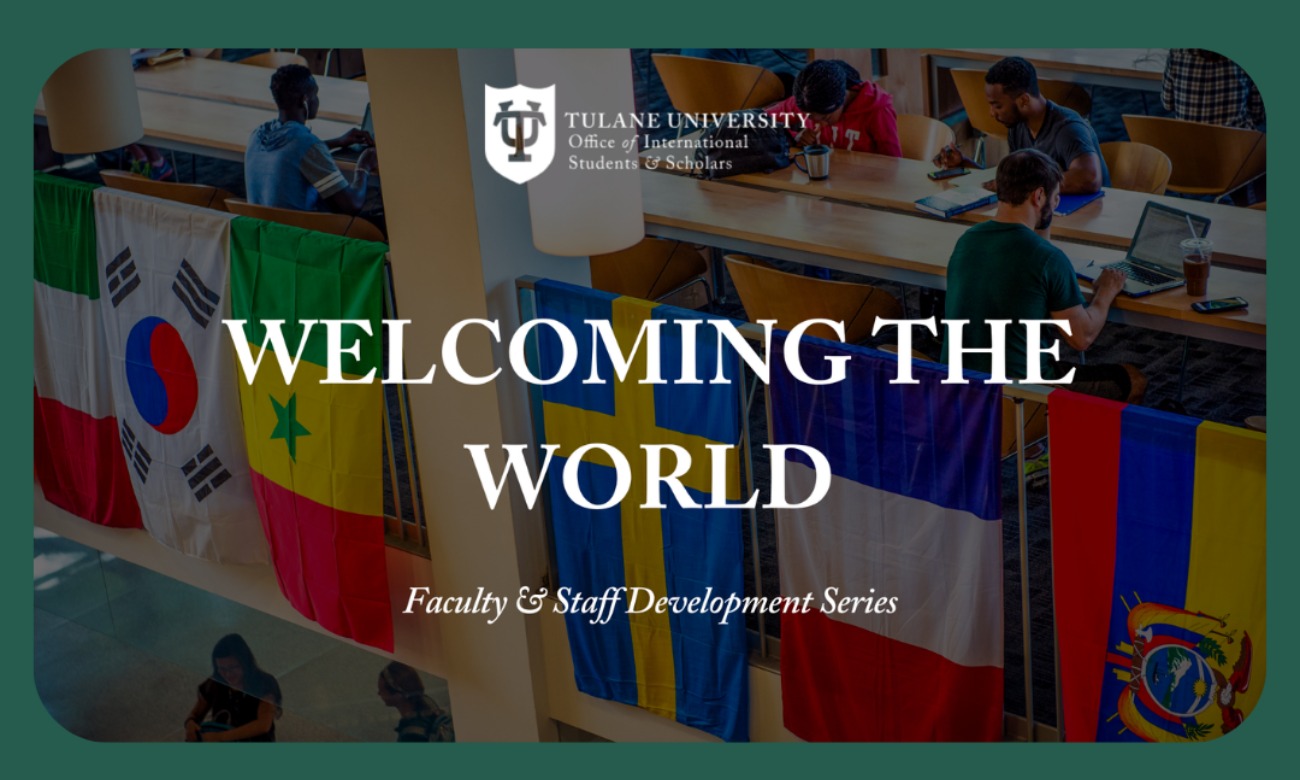 Welcoming the World Faculty & Staff Development Series: From Visa Issuance to Arrival - Admitting & Onboarding International Students illustration