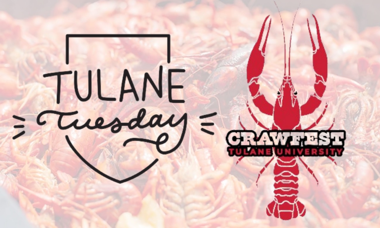 Tulane Tuesday | Crawfest Giveaway illustration