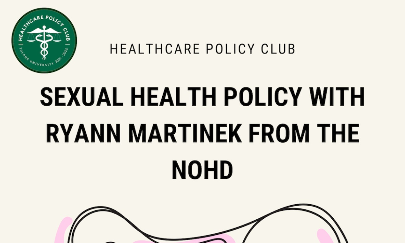 Sexual Health Policy with Ryann Martinek from the NOHD illustration