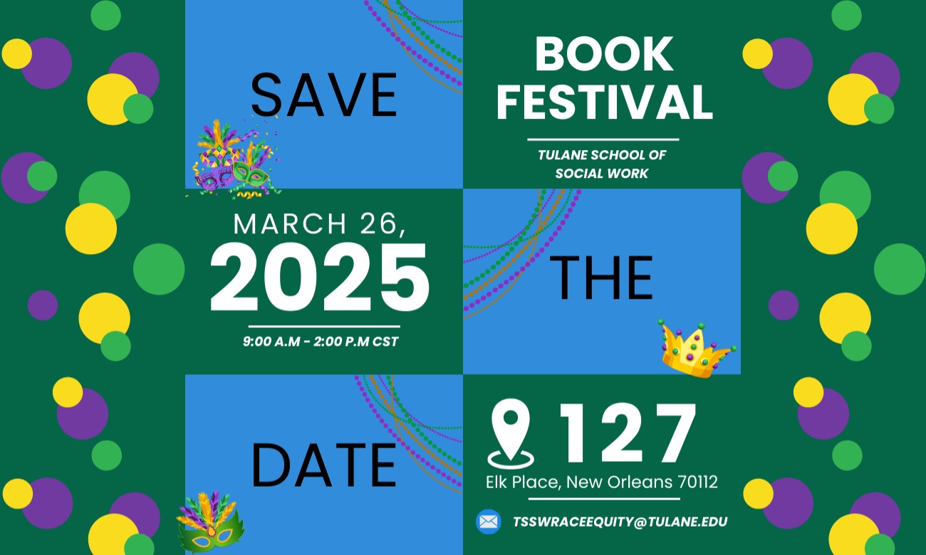 Tulane School of Social Work Book Festival  illustration