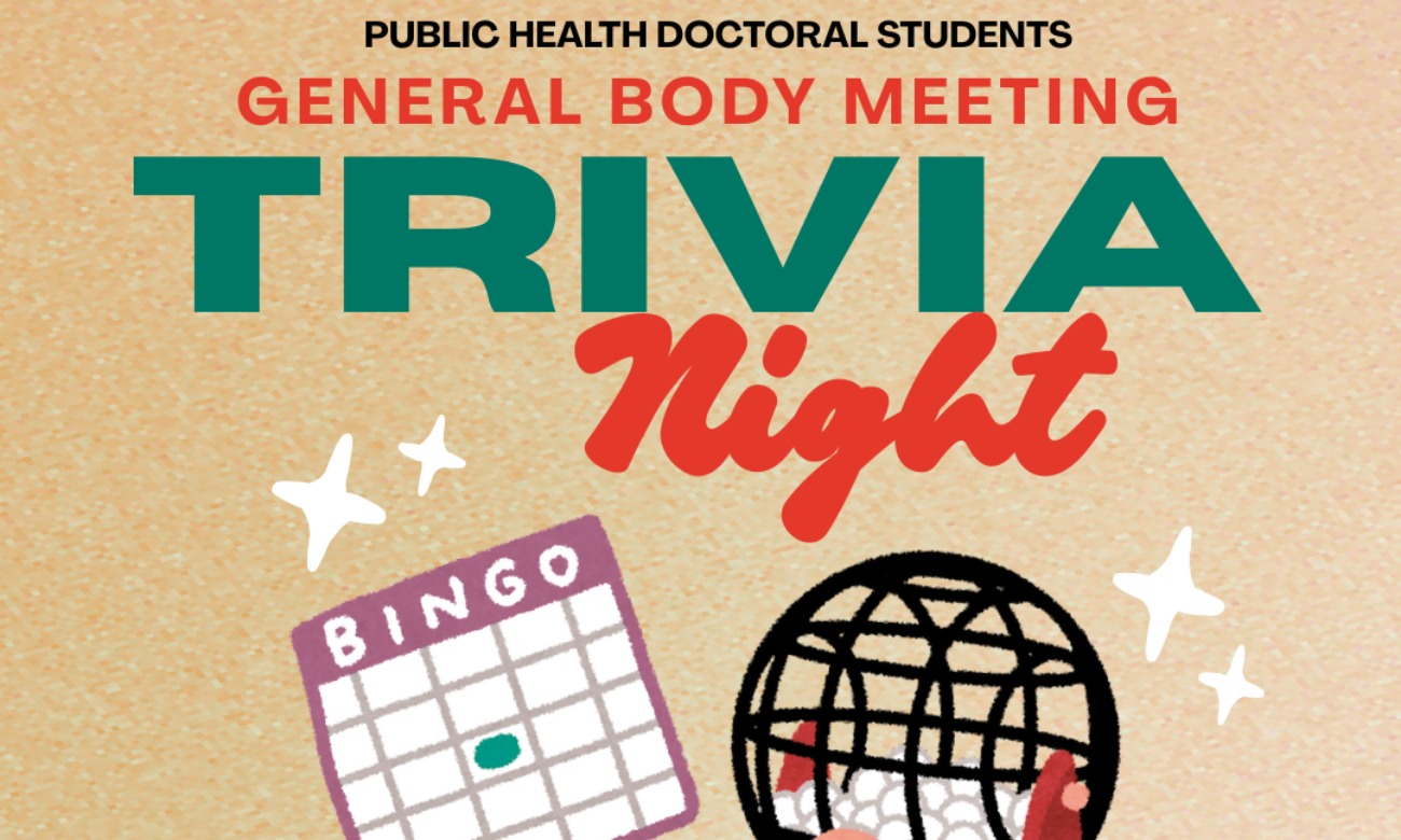 General Body Meeting: Trivia Night. illustration