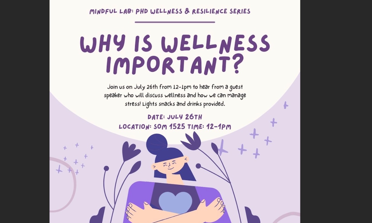 Mindful Lab: PhD Wellness & Resilience Series (Seminar 3) illustration