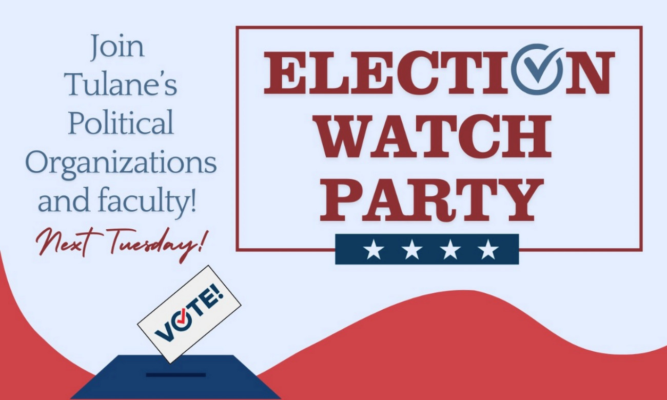 Election Night Watch Party illustration