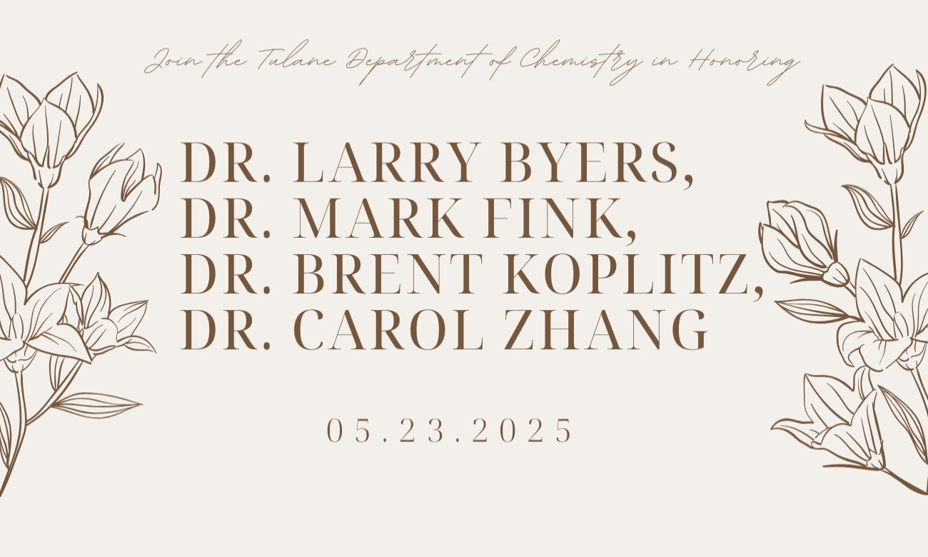 Chemistry Retirement Reception illustration