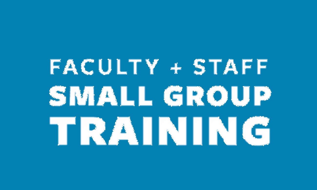 🏋️‍♂️ Faculty/Staff Small Group Training Round 2 Registration Deadline: Monday, March 2nd illustration