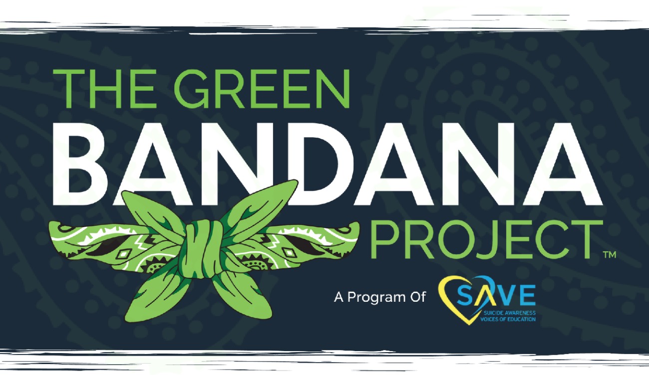 The Green Bandana Project + QPR Workshop illustration