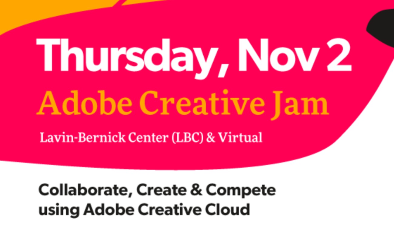 Save the Date: Inaugural Adobe Creative Jam  illustration