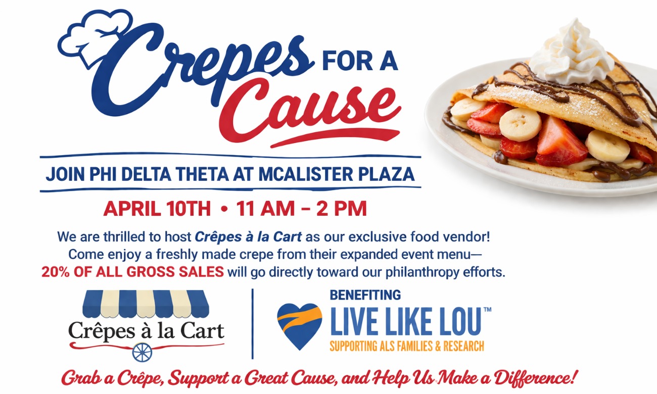 Crepes for a Cause illustration