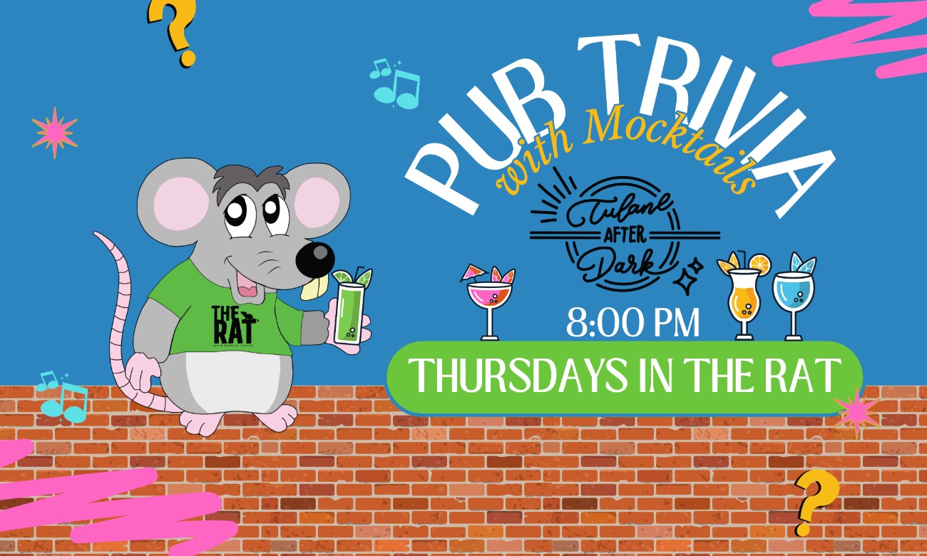 Pub Trivia in The Rat (with Mocktails) illustration