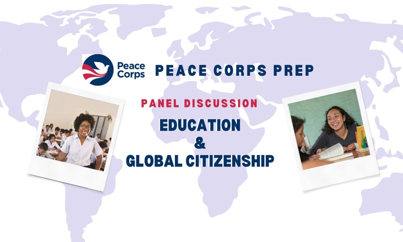 Peace Corps Prep Education & Global Citizenship Panel illustration