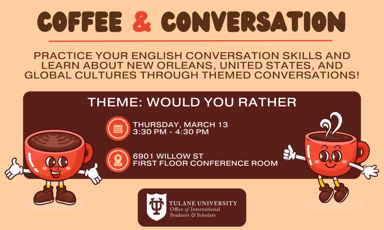 Coffee & Conversation: Would You Rather illustration