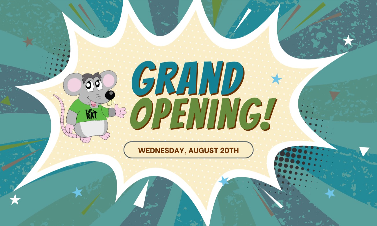 The Rat Grand Opening | Pizza illustration