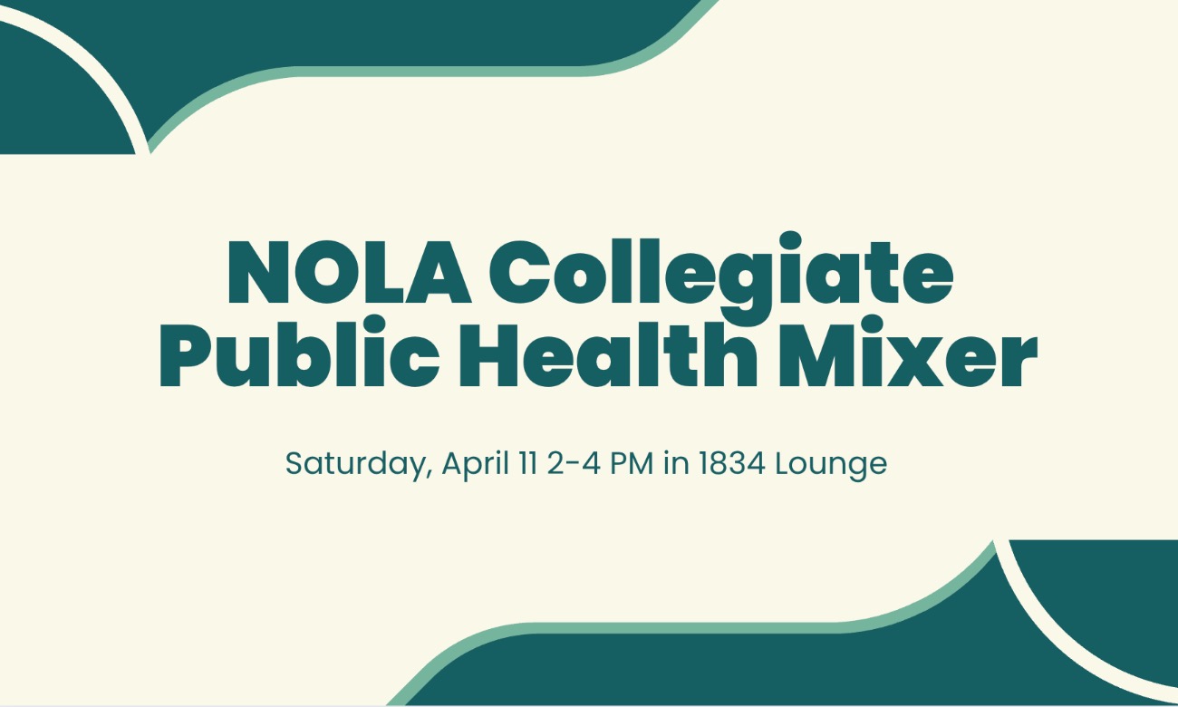 NOLA Collegiate Public Health Student Mixer illustration