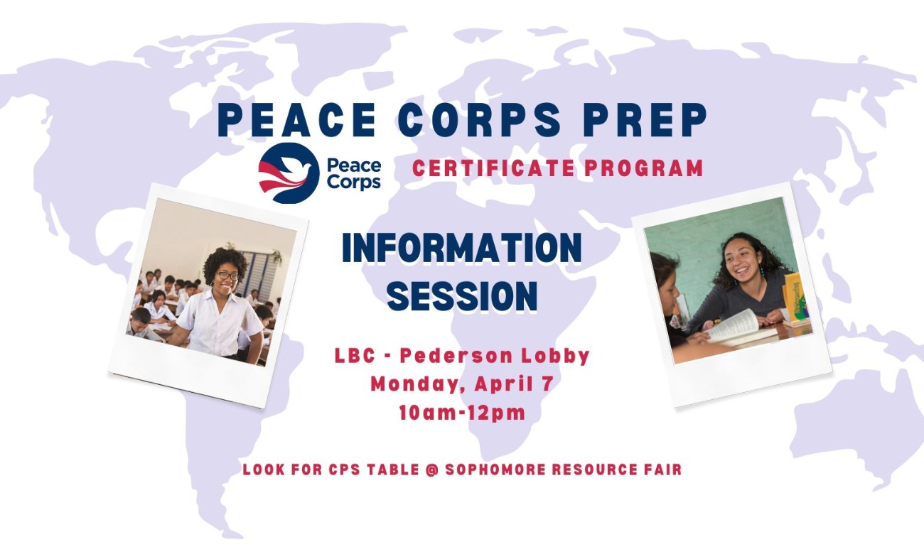 Peace Corps Prep Information Session illustration
