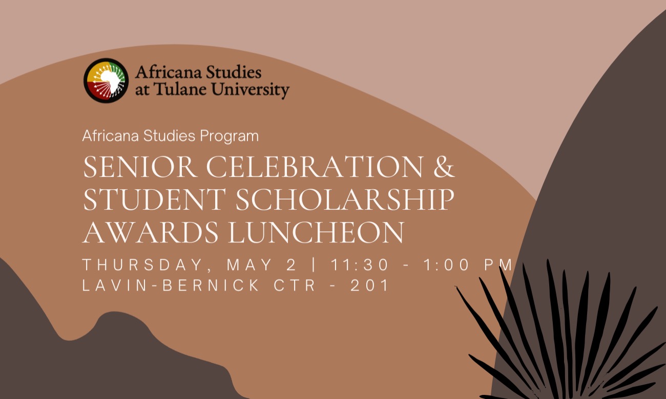 Africana Studies Program | Senior Celebration & Student Scholarship Awards Luncheon illustration