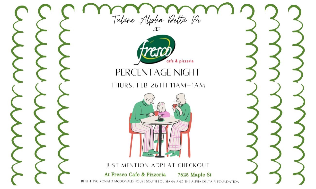 Percentage Night at Fresco Cafe & Pizzeria illustration