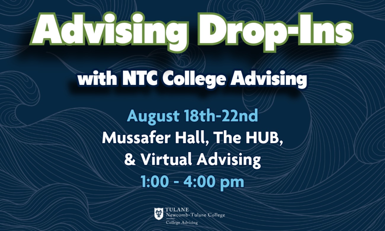Advising Drop-Ins with NTC College Advising illustration