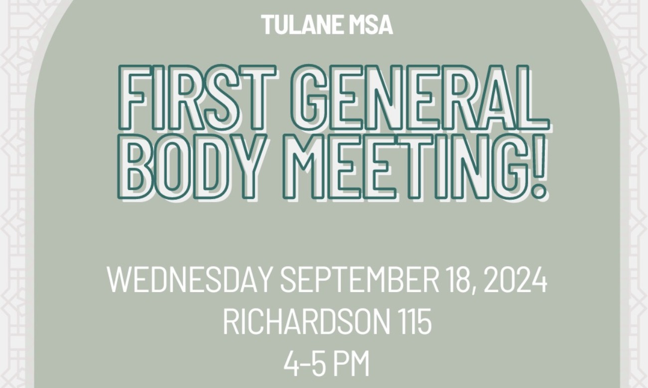 First General Body Meeting  illustration