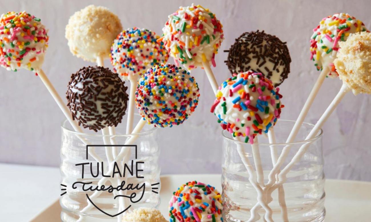 Tulane Tuesday | Cake Pops illustration