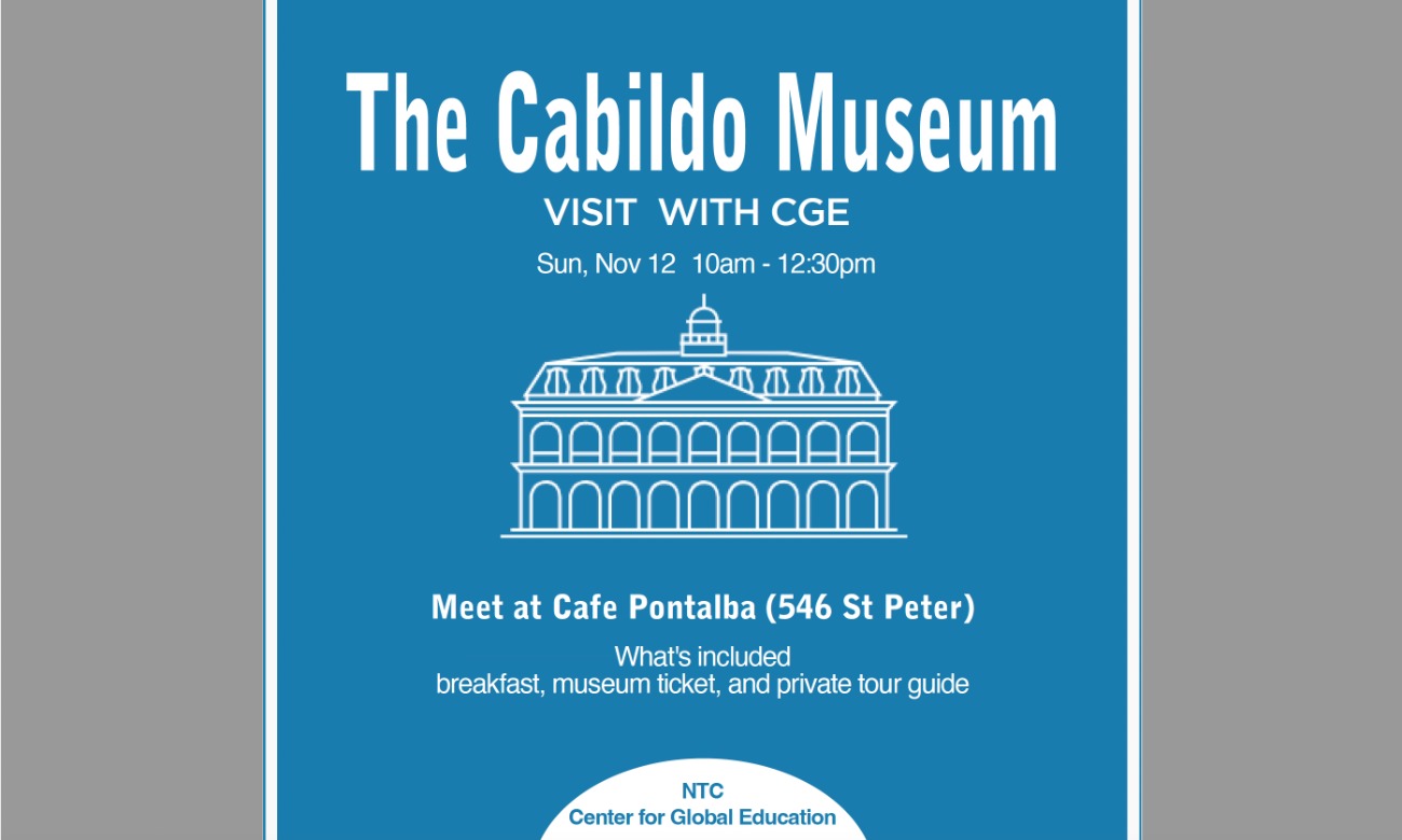 Visit the Calbildo Museum with CGE illustration