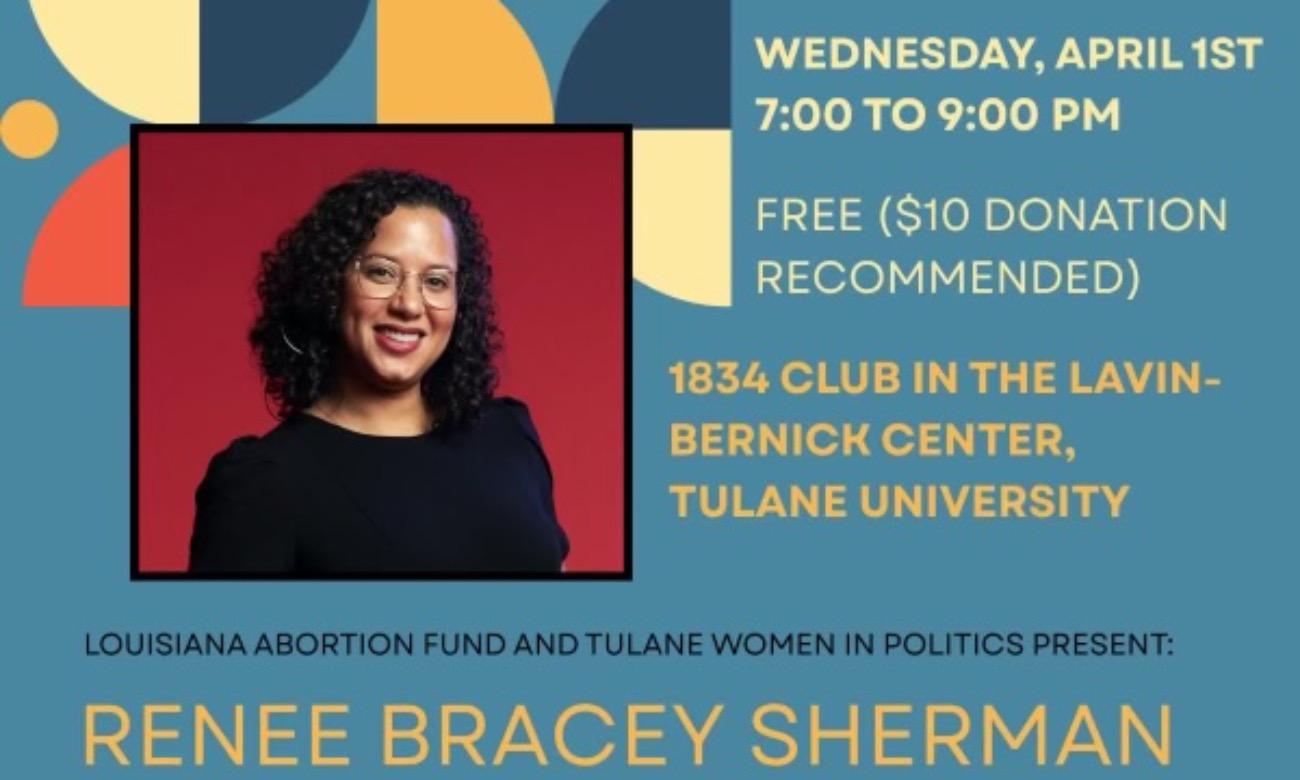 WIP + LAAF book talk/fireside chat featuring Renee Bracey Sherman, author of Liberating Abortion  illustration