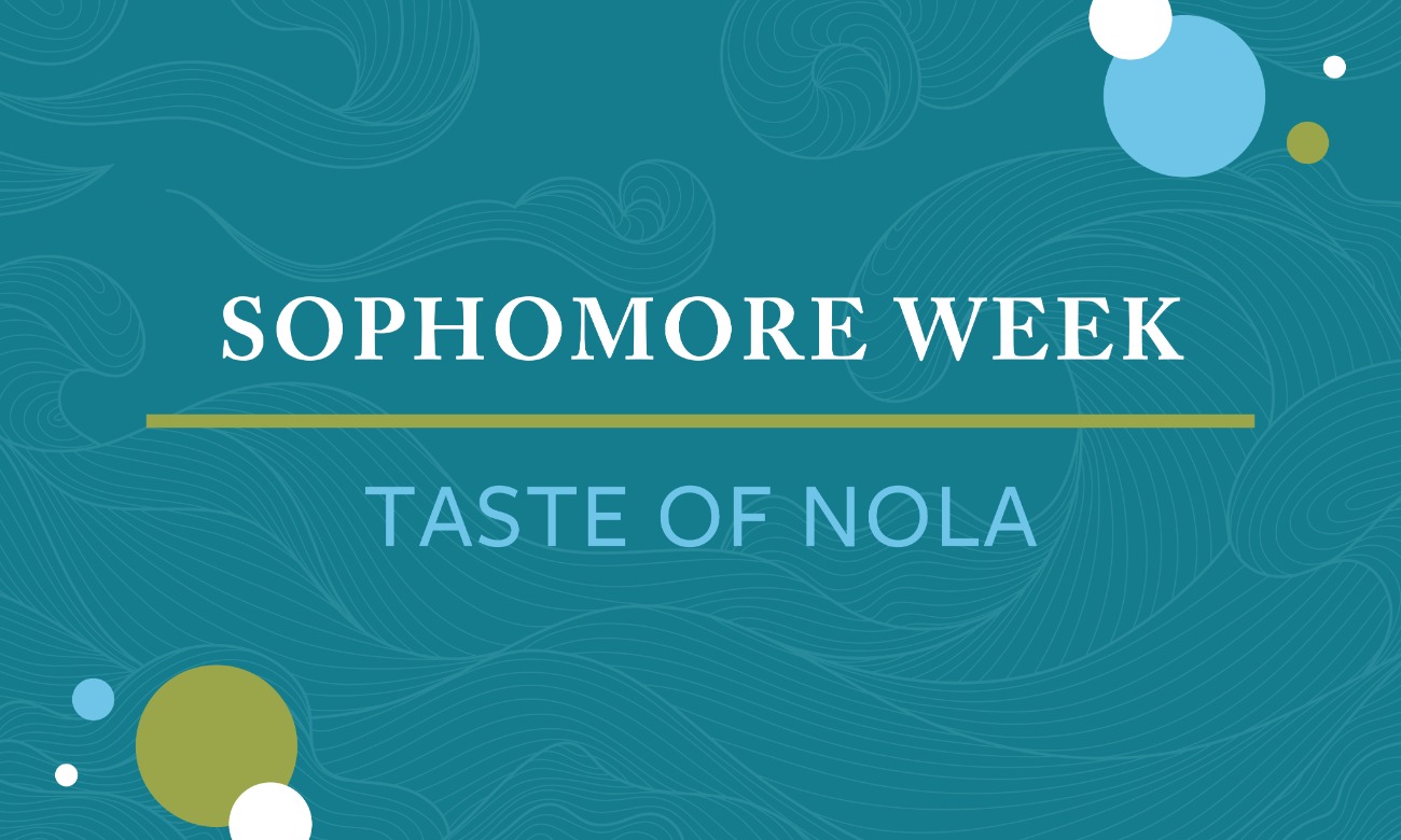 Sophomore Week - Taste of NOLA illustration